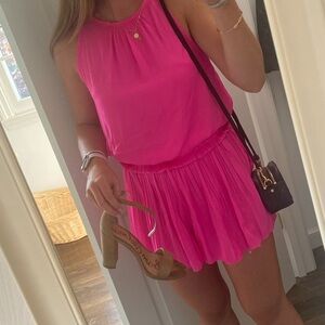 Bright Pink Mini Dress (Do + Be)